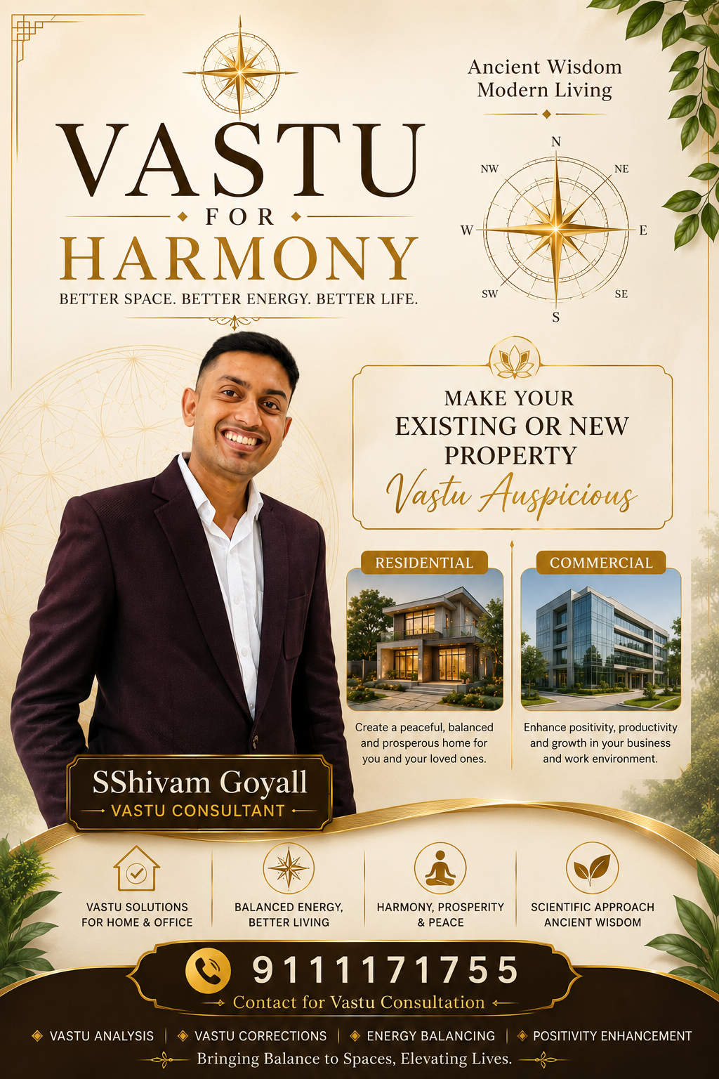 Make your Home Vastu Auspicious